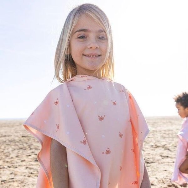 Poncho Toalha de Praia - Caranguejo Coral - Image 2