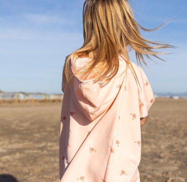 Poncho Toalha de Praia - Caranguejo Coral - Image 3