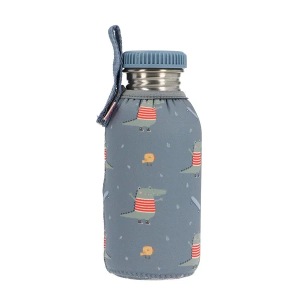 Garrafa de Aço com Forro Neoprene Croc | 500ml