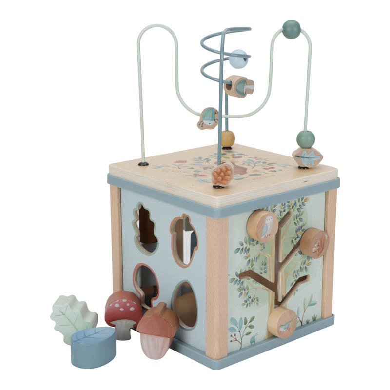 LD7231-Product-Wooden-activity-cube-Forest-Friends-1_1.jpg Cubo de Actividades - Forest Friends FSC - Image 1