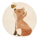 Tapete Fox - 110x110 cm