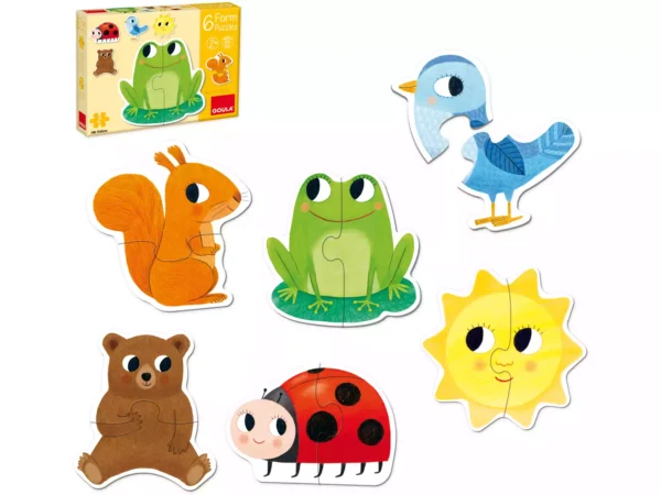 6 Puzzles - Formas de Animais - Image 4