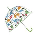 Guarda-chuva Grande - Muda de Cor - Transparente | Dinos