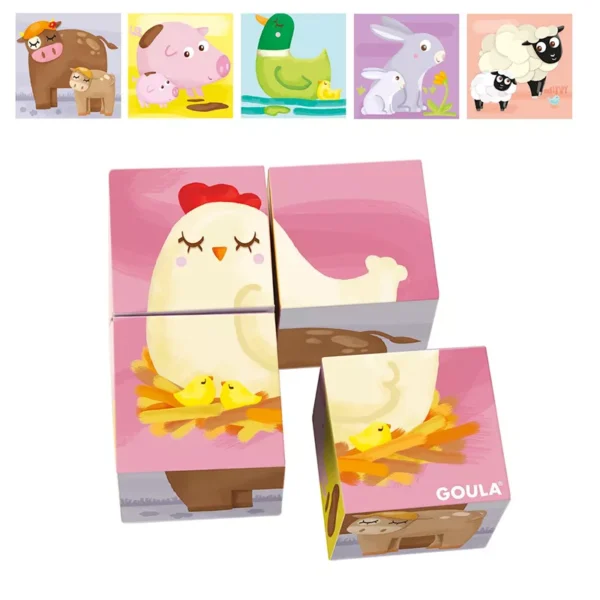 Jogo de Cubos - 4 Cubic Puzzle - Quinta - Image 10