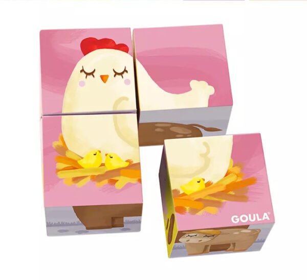 Jogo de Cubos - 4 Cubic Puzzle - Quinta - Image 1
