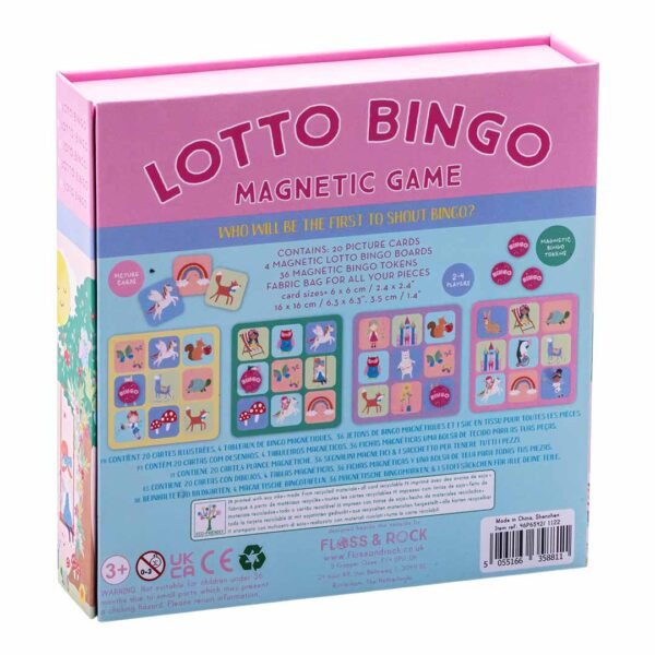 Bingo e Loto Magnético - Fada do Arco-íris | Floss&Rock - Image 4
