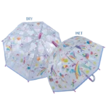 Guarda-chuva Transparente – Muda de Cor – Fantasy | Floss&Rock