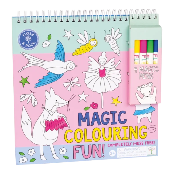 Livro de Colorir Mágico - Bailarina Encantada | Floss&Rock