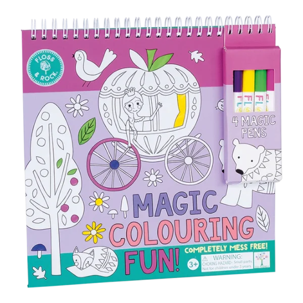 Livro de Colorir Mágico - Conto de Fadas | Floss&Rock