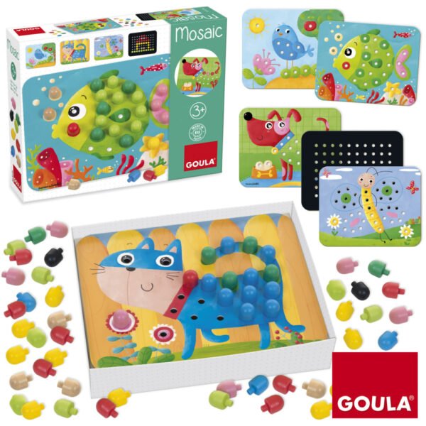 Jogo em Madeira - Mosaico com Pinos - Image 2