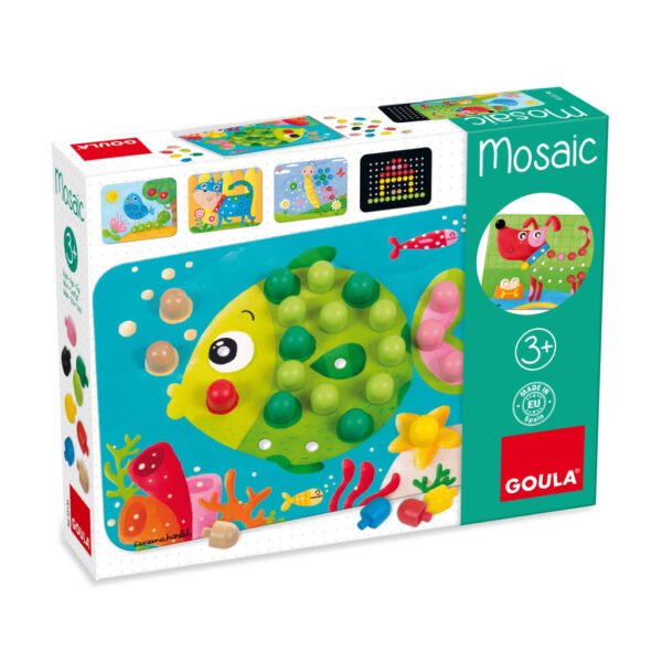 Jogo em Madeira - Mosaico com Pinos - Image 1