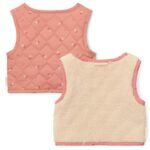 Casaco Reversivel - Sand / Warm Rose Blooming Flower - Image 2