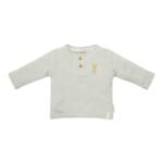 T-shirt de Manga Comprida - Waffle - Soft Green