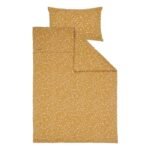 Capa de Edredão para Berço | Duvet Cover Cot | 100x40 - wild flowers ochre