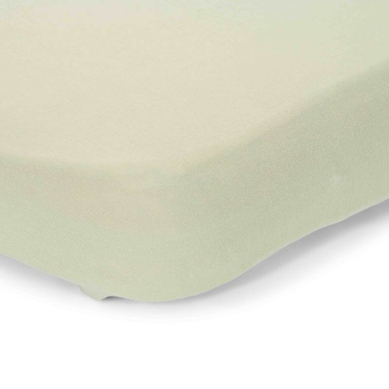 TE10614036-Fitted-cot-sheet-Essential-Pure-Sage-2.jpg Lençol de Baixo de Berço | Cot | Pure Sage - Image 1