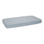 Lençol de Baixo de Alcofa | Bassinet | Pure Denim Blue - Image 2