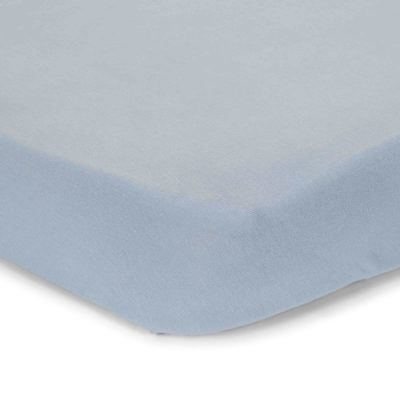 TE10744035-Fitted-bassinet-sheet-Essential-Pure-Denim-Blue-2.jpg Lençol de Baixo de Alcofa | Bassinet | Pure Denim Blue - Image 1