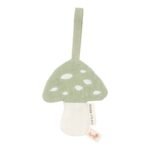Pano Porta-Chupetas em Musselina | Mushroom - Image 2