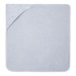 Toalha com Capuz 75×75 cm – Forest Friends Azul - Image 3