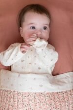 Lençol de Baixo de Alcofa | Bassinet | Pure Pink Blush - Image 3