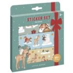 Conjunto de 60 Autocolantes de Natal