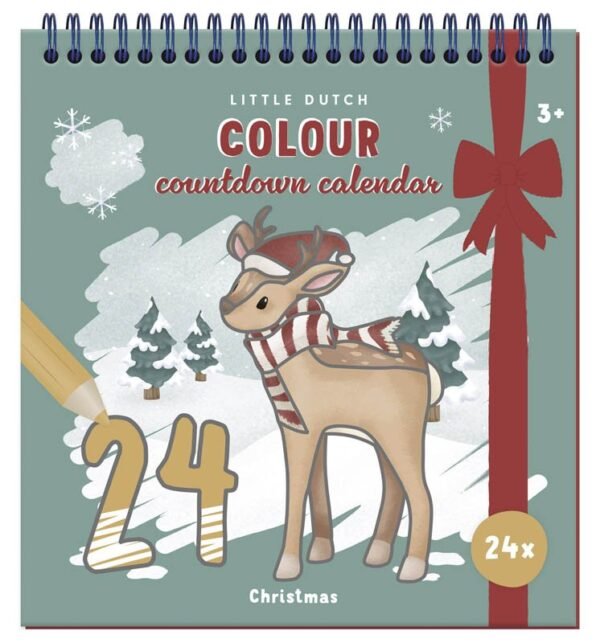 Calendário do Advento - Para Colorir - Image 1
