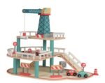 Garagem de Madeira com Grua