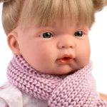 Boneca Joelle Chorona com Casaco de Malha - 38 cm - Image 3