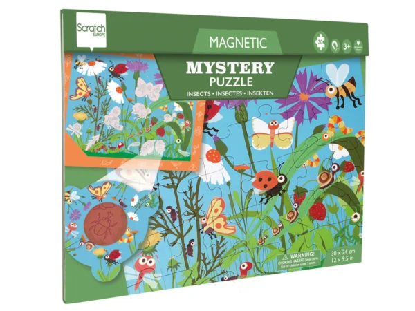 Puzzle Magnético + Lente Mistério: Insectos - Image 2