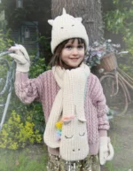 Gorro de Malha Unicórnio Arco-Íris - 3-6 Anos - Image 6