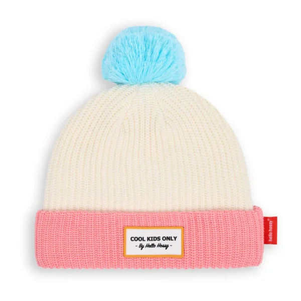 Gorro de Malha - Block Pink Ice | Hello Hossy