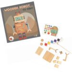 DIY - Robot de Madeira para Colorir - Image 4