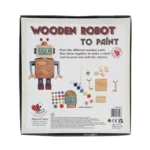 DIY - Robot de Madeira para Colorir - Image 5