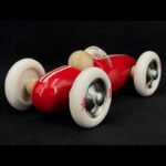 Carro Grande Prémio Vermelho Médio - Vintage - Image 2