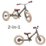 Bicicleta de Equilibrio 2-em-1 Vintage Olive – Mate – Trybike - Image 7