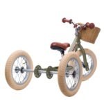 Bicicleta de Equilibrio 2-em-1 Vintage Olive – Mate – Trybike - Image 11