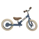 Bicicleta de Equilibrio Vintage Azul – Mate – Trybike