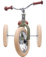 Bicicleta de Equilibrio 2-em-1 Vintage Olive – Mate – Trybike - Image 10