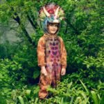 Dinossauro Triceratops – Macacão 3/4 Anos - Image 2
