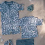 T-Shirt de Praia | Manga Curta | Sea Life Ocean Blue - Image 3