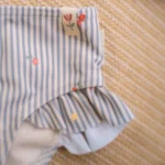 Cueca de Banho com Folhos | Sunny Flowers Blue - Image 3