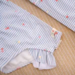 Cueca de Banho com Folhos | Sunny Flowers Blue - Image 5