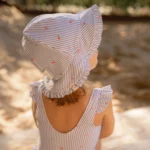 Chapéu de Praia Reversivel | Sunny Flowers Blue - Image 6