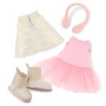 Set de Roupa para Cadelinha Articulada Lucky - Pink Dream
