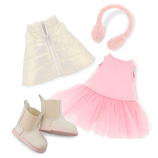 Set de Roupa para Cadelinha Articulada Lucky - Pink Dream