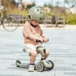 Trotinete 2 em 1 - Scoot and Ride -  Highwaykick 1 - Olive - Image 3