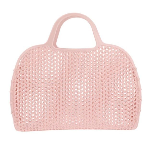 Cesta ou Bolsa Retrô  - Vintage Old Rose