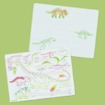 Individual Reversivel em Silicone -  Age of the dinosaurs | Com 3 Marcadores Apagáveis - Image 3