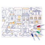 LES POPIPOP | Moulin Roty & Super Petit - Individual em Silicone para Colorir - Image 3