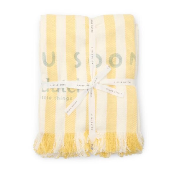 Toalha de Praia | Beach Sunny Yellow Stripes